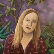 Portait of Patusia (2015) Acrylic on Canvas, 81 x 65 cm