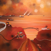 Fremantle, Western Australia (2014) Oil on Canvas 120cm x 90cm