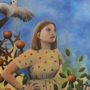 Portrait of an Orange Farmer (2015) Acrylic on Canvas, 81 x 65 cm
